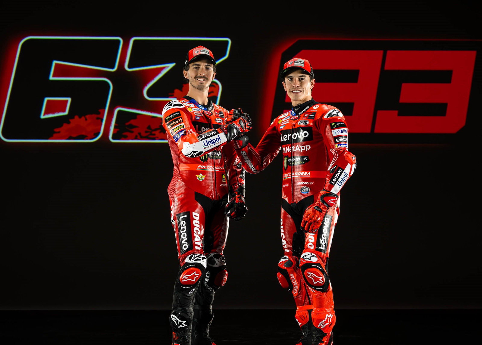 Francesco Bagnaia, Marc Marquez